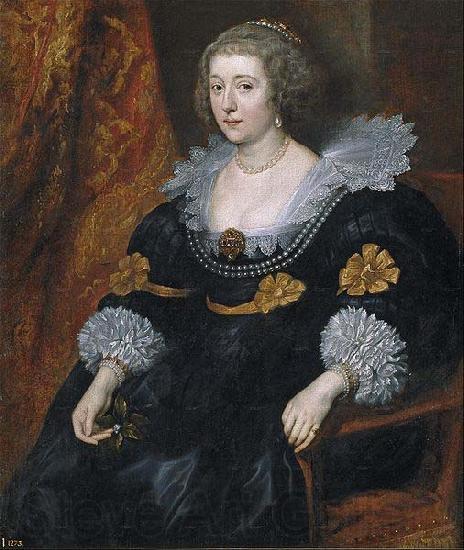 Anthony Van Dyck Portrat Amalies zu Solms-Braunfels Norge oil painting art
